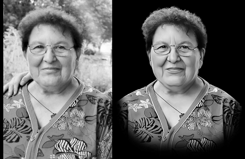 Ретушь фото на памятник 200 грн.