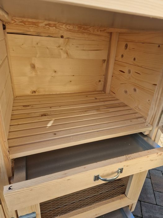 Klatka dla królików z kuwetami,dostępna o ręki !!!