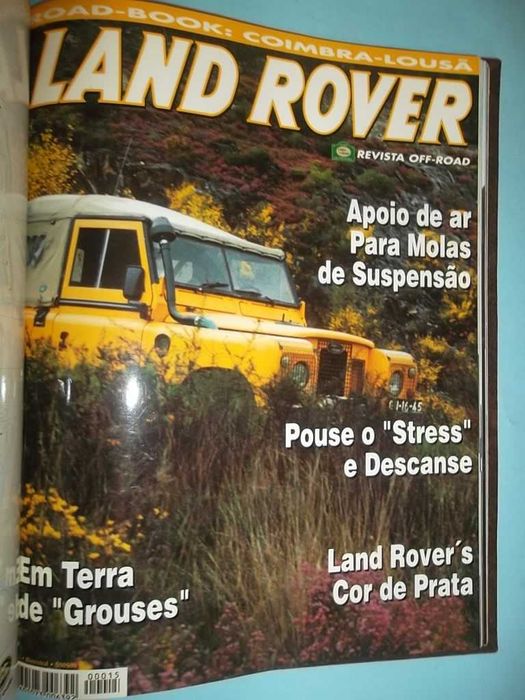 "LAND ROVER", revista de automobilismo, Nº 1 a 15.