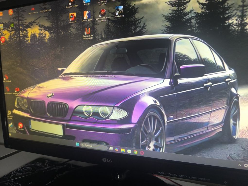 Monitor LG sprawny
