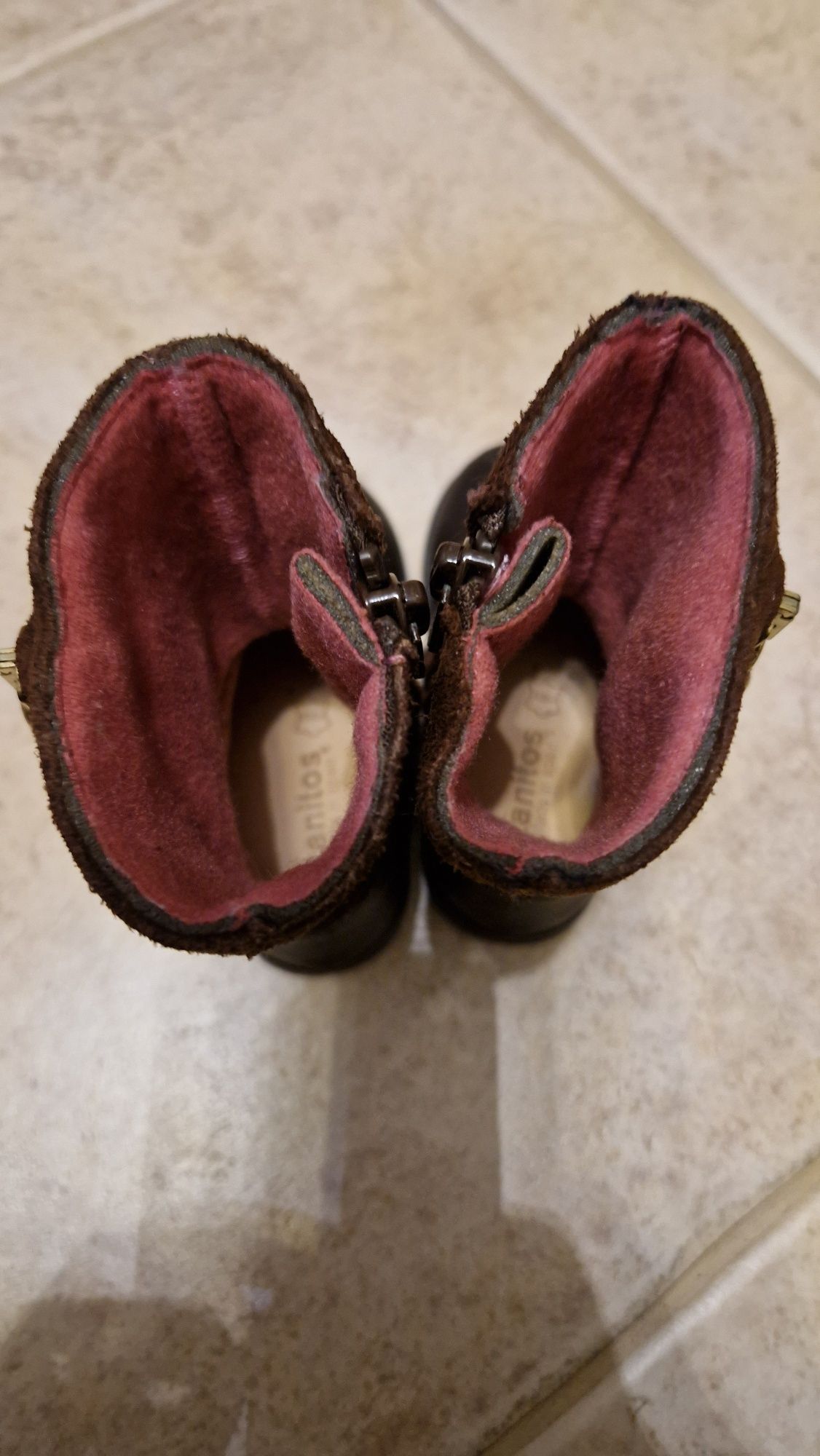 Botas de menina Titanitos Tamanho 20