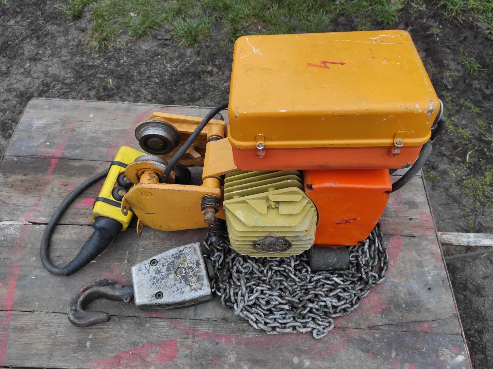 Wciągarka elektryczna na pilota łańcuchowa balkancar 1T 1000kg Rachune