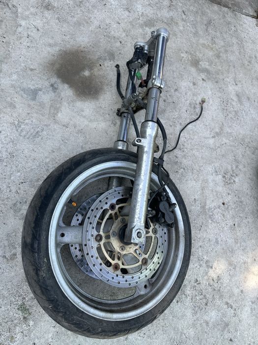 Вилка Suzuki 650 перья траверсы в сборе комплект