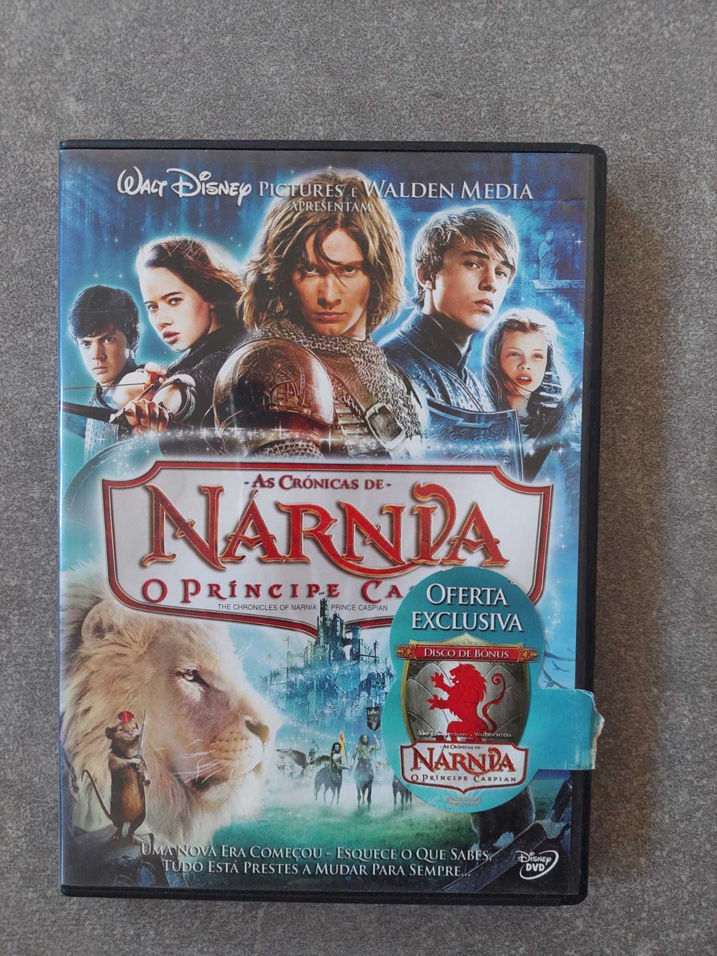 DVD As Crónicas de Narnia: O Príncipe Caspian