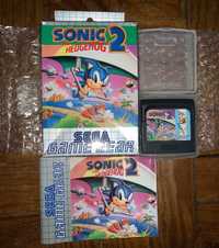 Sega Game Gear Sonic 2 CIB - em bom estado