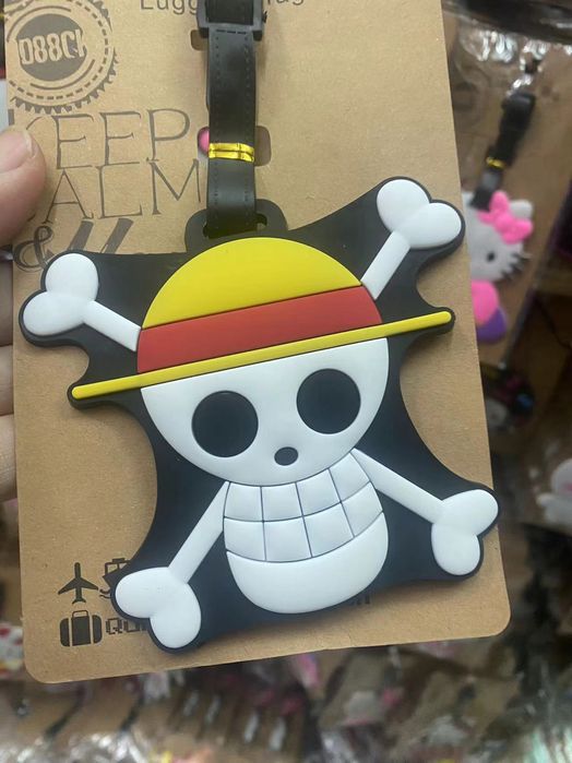 Zawieszka Przypinka Adresówka Tag do walizki plecaka torby - One Piece