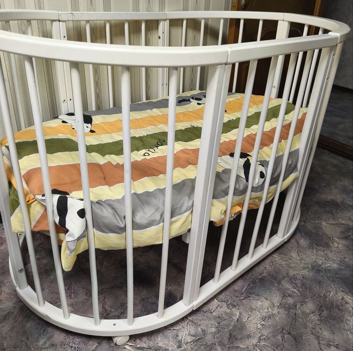 Дитяче ліжечко - трансформер 7 в 1