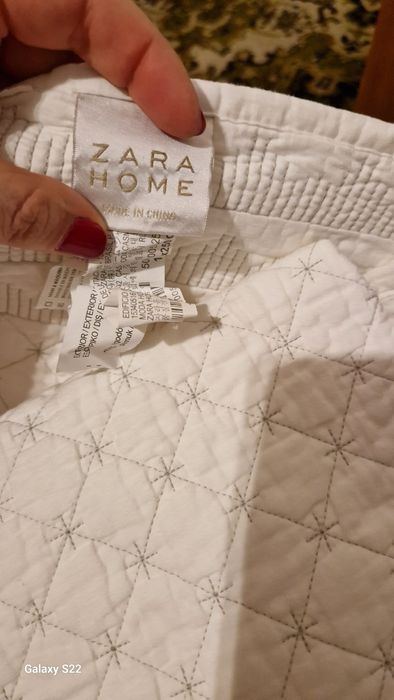 Colcha zara home nova