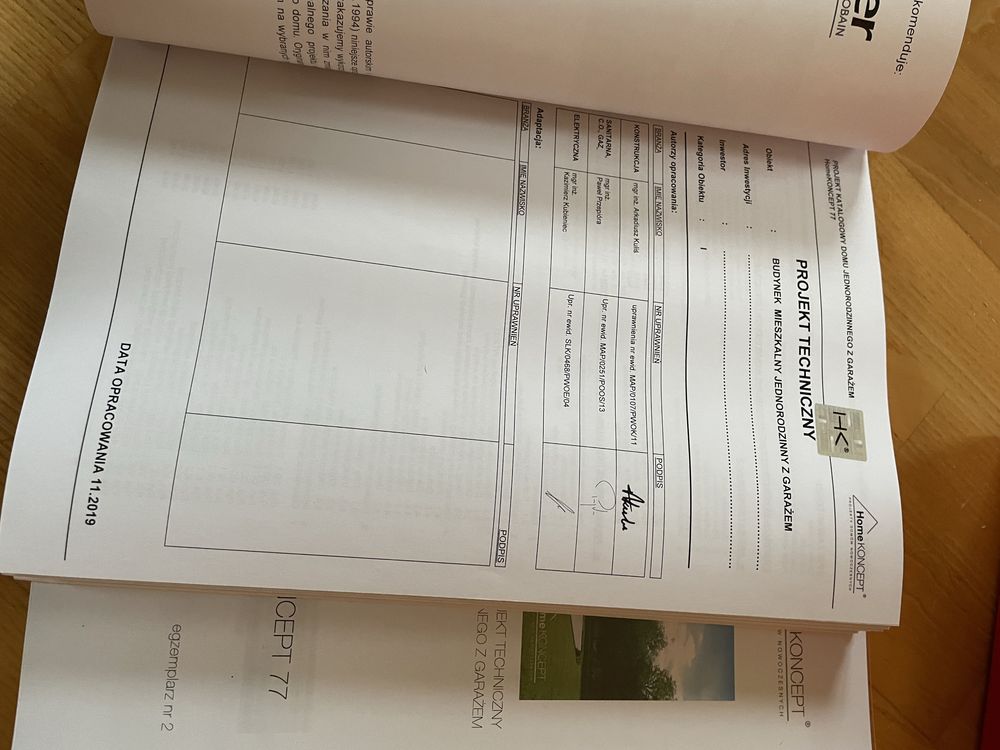 Projekt DOMU jednorodzinnego z garażem