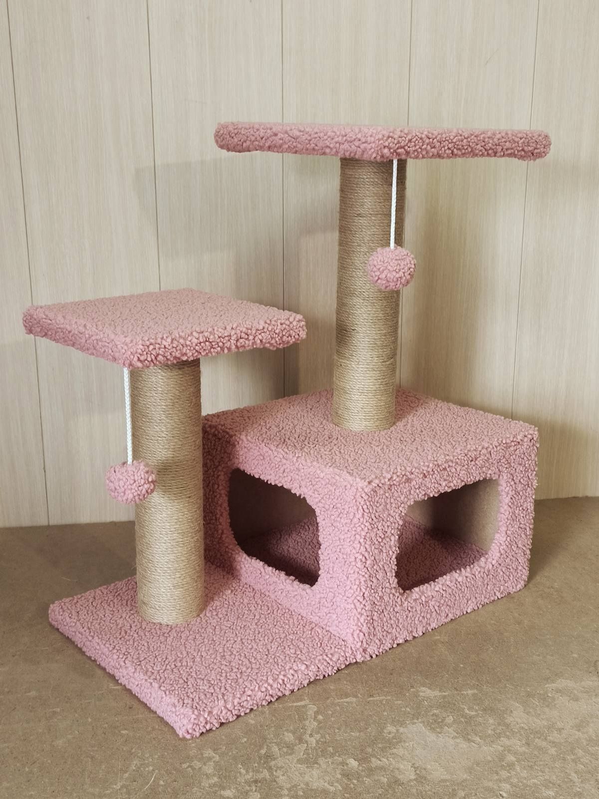 Когтеточка. Домик для кота и кошки.Дряпка. 1150