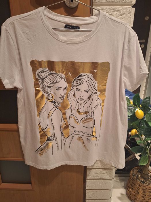 Sinsay T-shirt damski XL koszulka
