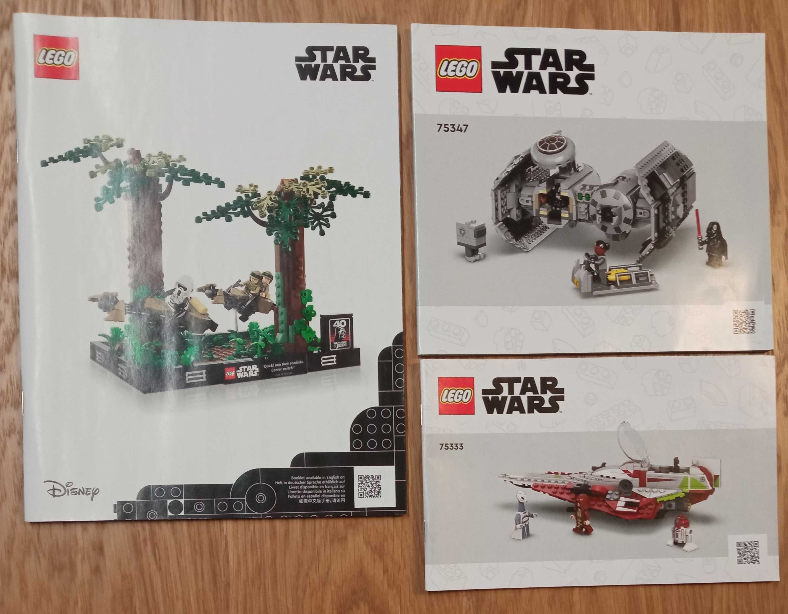 Instrukcje Lego Star Wars: 75347, 75333, 75353