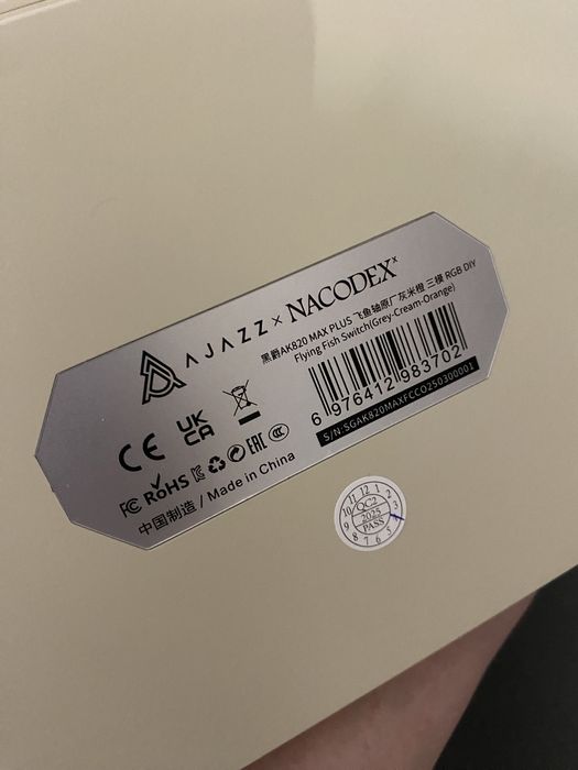 ОСТАННЯ! Клавіатура Ajazz AK820max