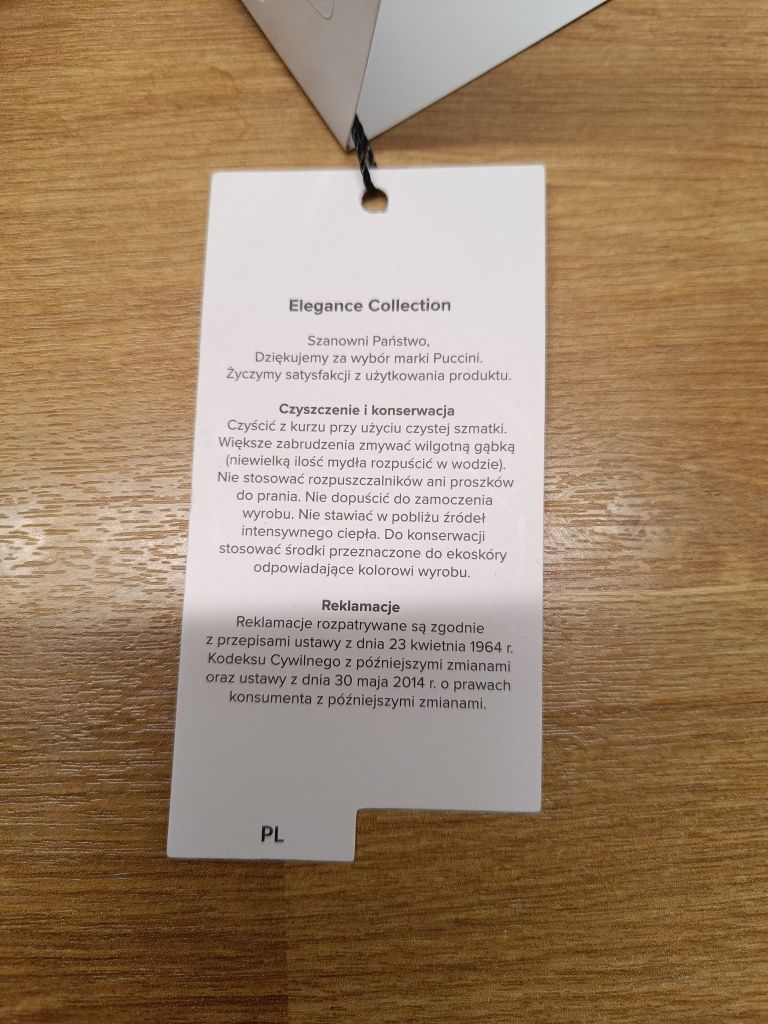 Puccini torebka beżowa mała