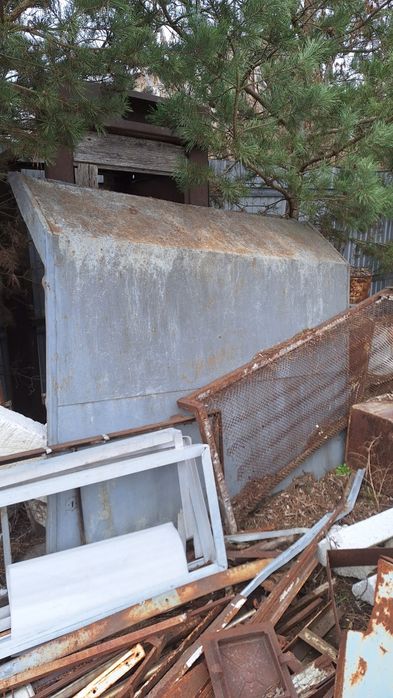 Контейнер метал для будівництва