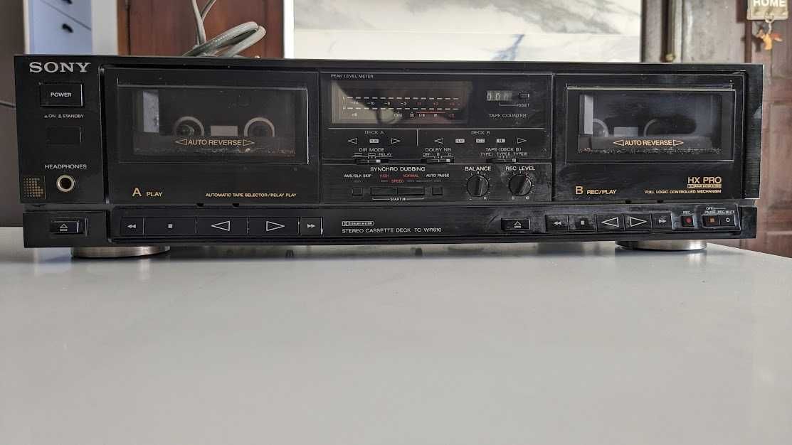 SONY TC WR610  Leitor cassette duplo