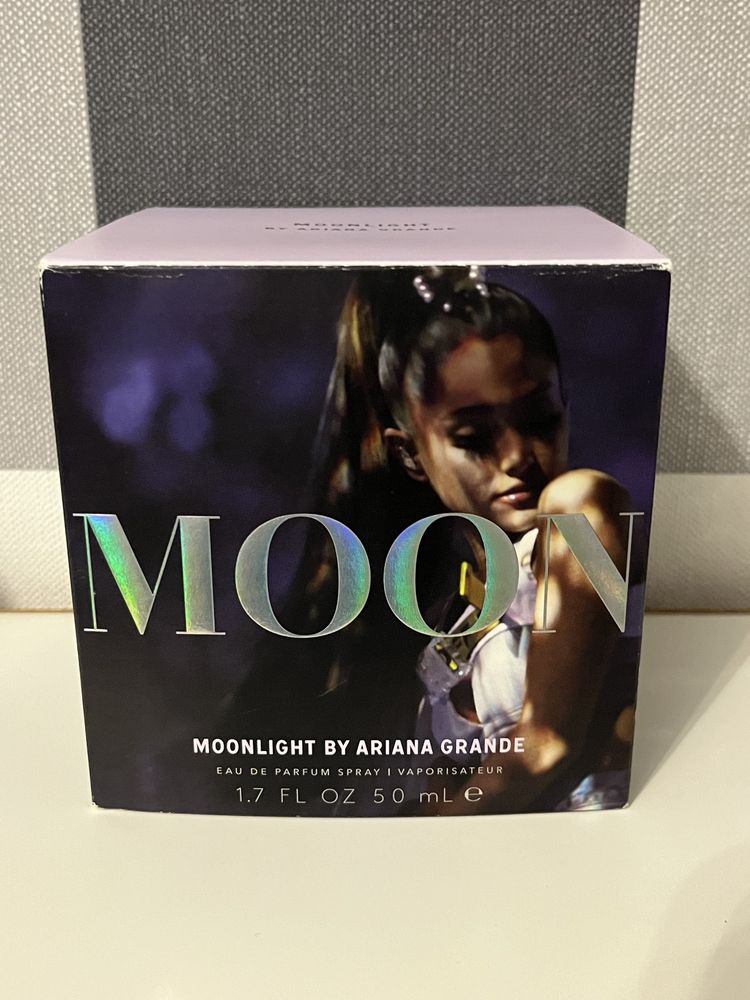 Moonlight Ariana Grande pusty flakon i pudełko po perfumach 50 ml