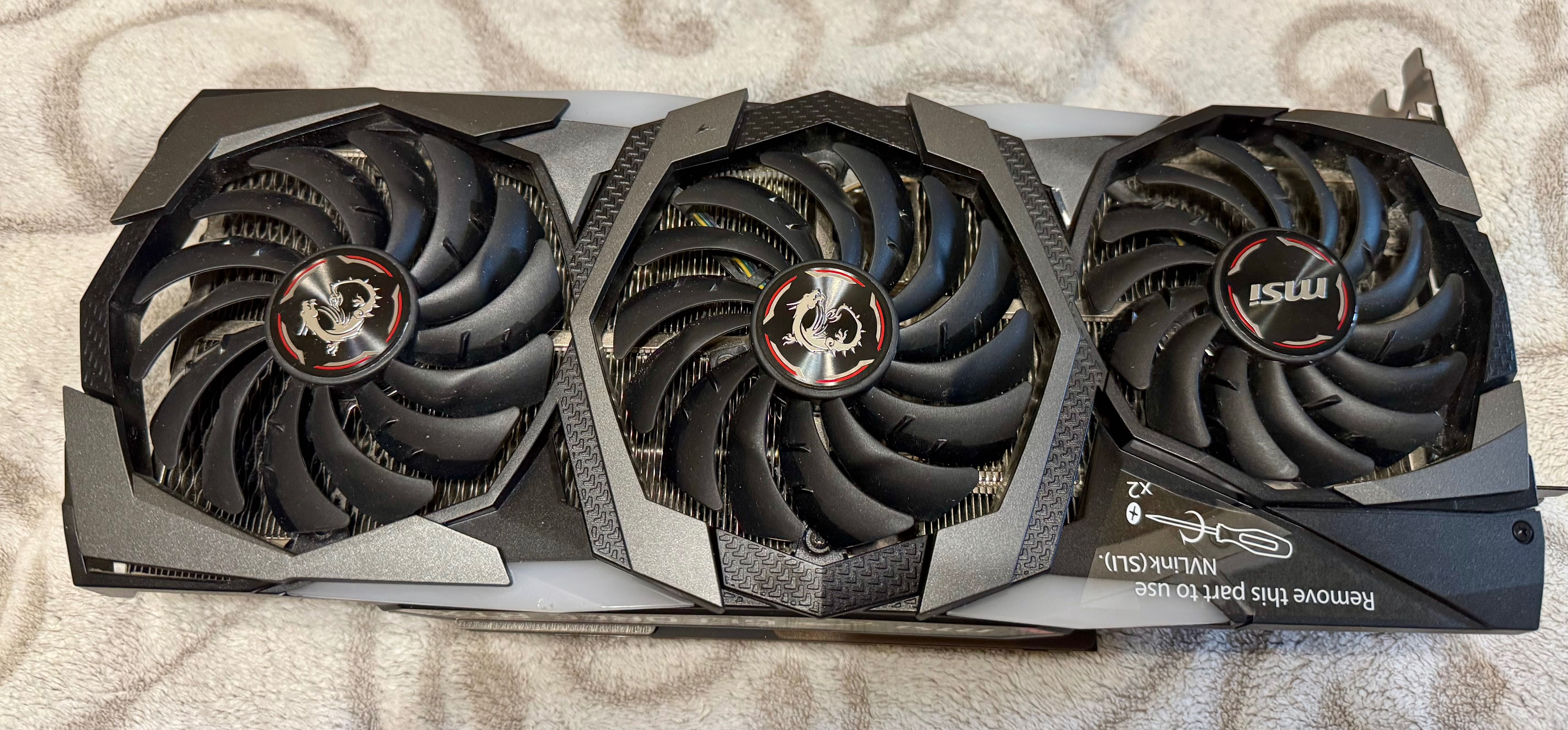 MSI GeForce RTX 2080 Ti 11ГБ GDDR6 Потужна відеокарта