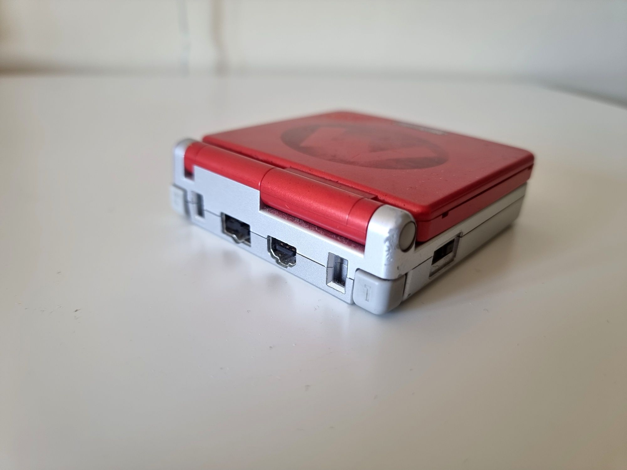 Konsola Gameboy Advance SP limited mario edition ładowarka