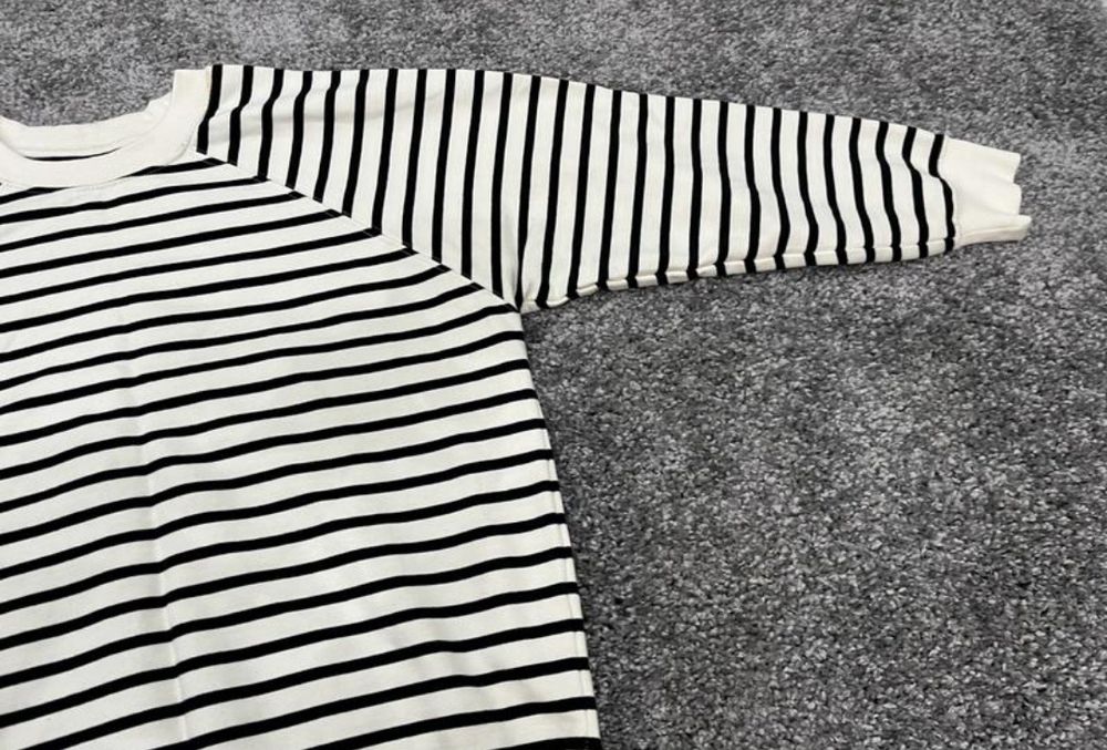 Світшот, кофта в полоску, теплий світшот