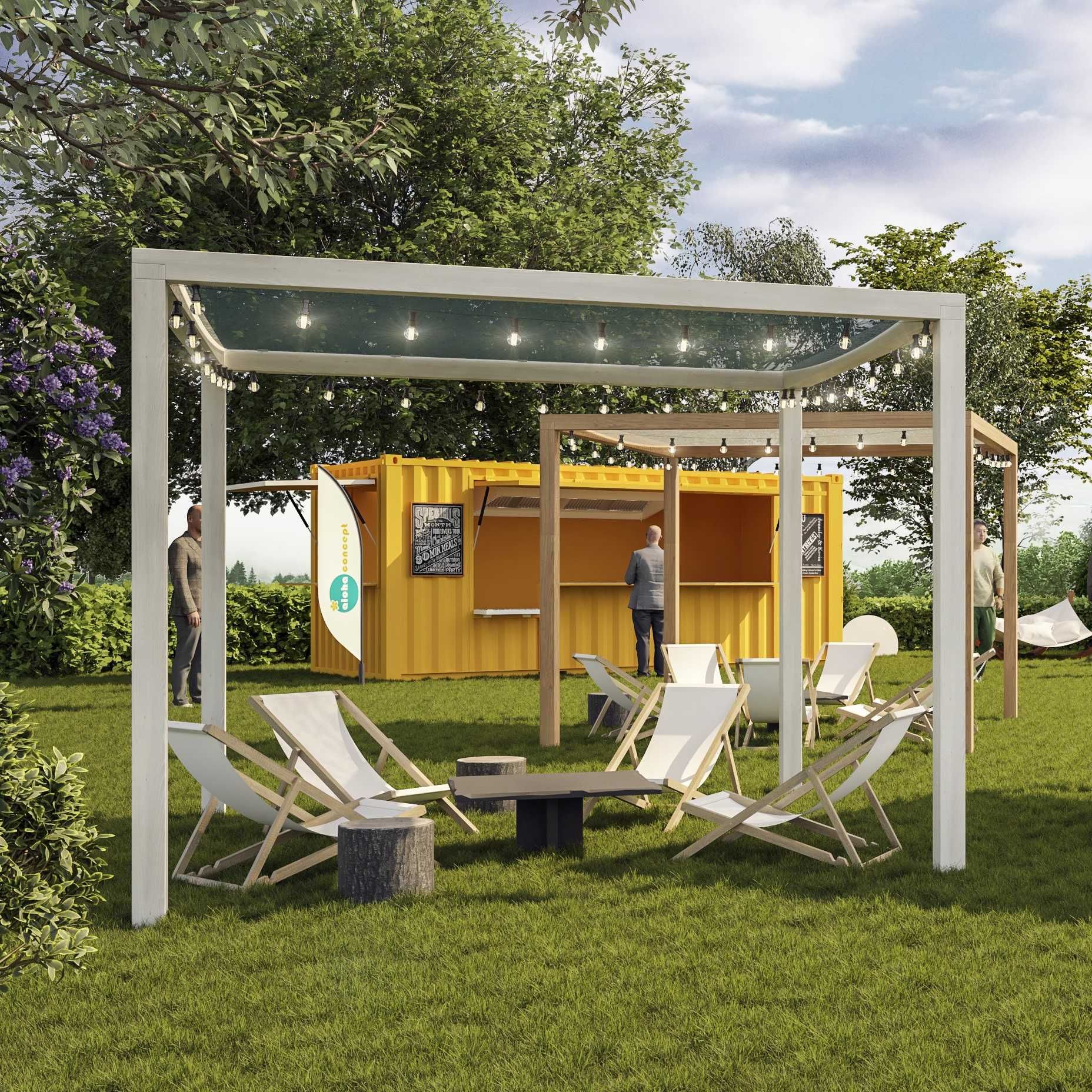 Mobilny Beach Drink Bar na wynajem, stoisko targowe, meble eventowe.