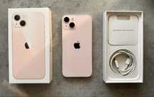 iPhone 13 128 GB Różowy • stan idealny • kompletne opakowanie + gratis