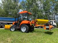 MTZ 320A  Pług + kosiarka bijakowa