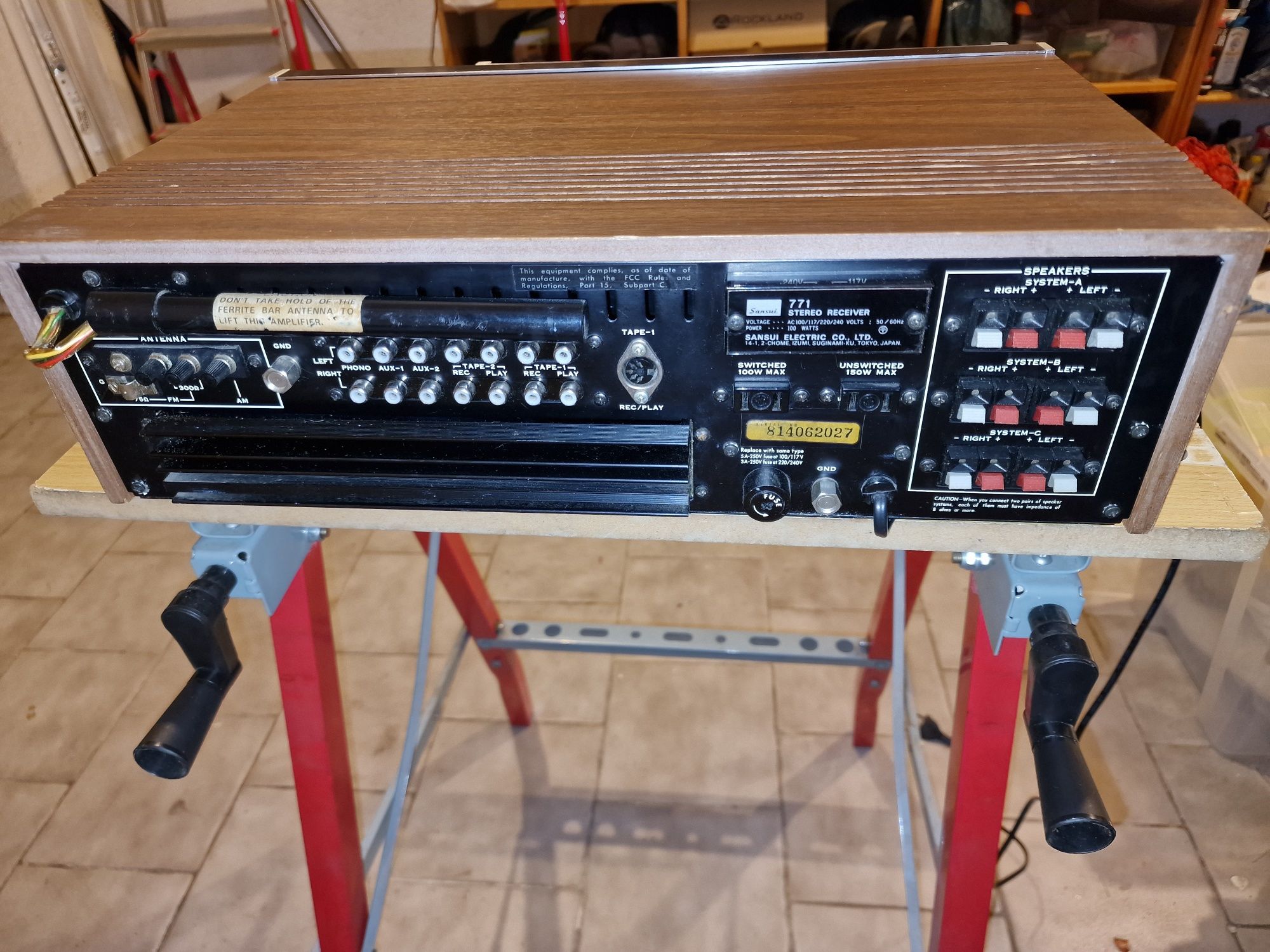 Sansui 8010 (=Sansui 771) Receiver