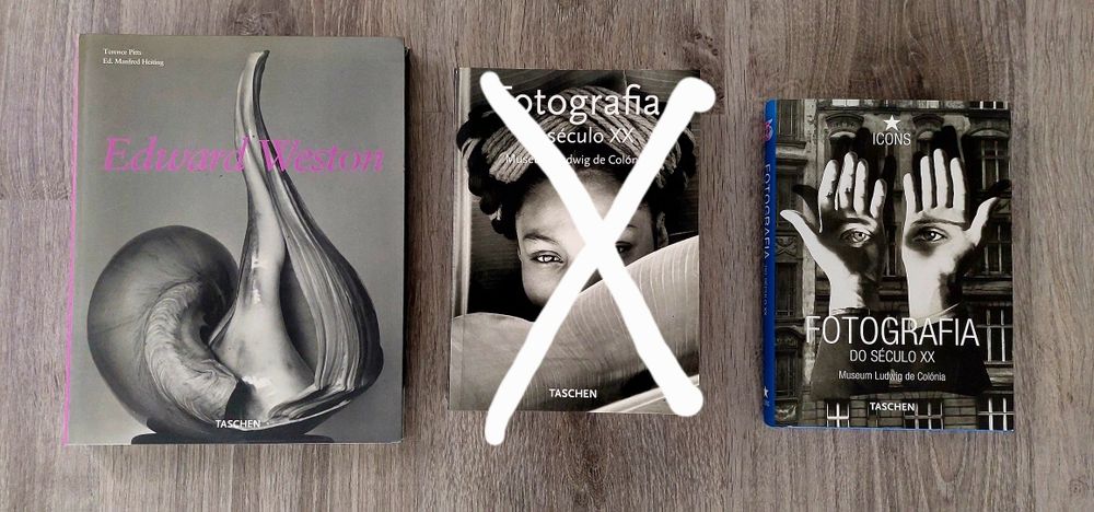 Livros de fotografia diversos