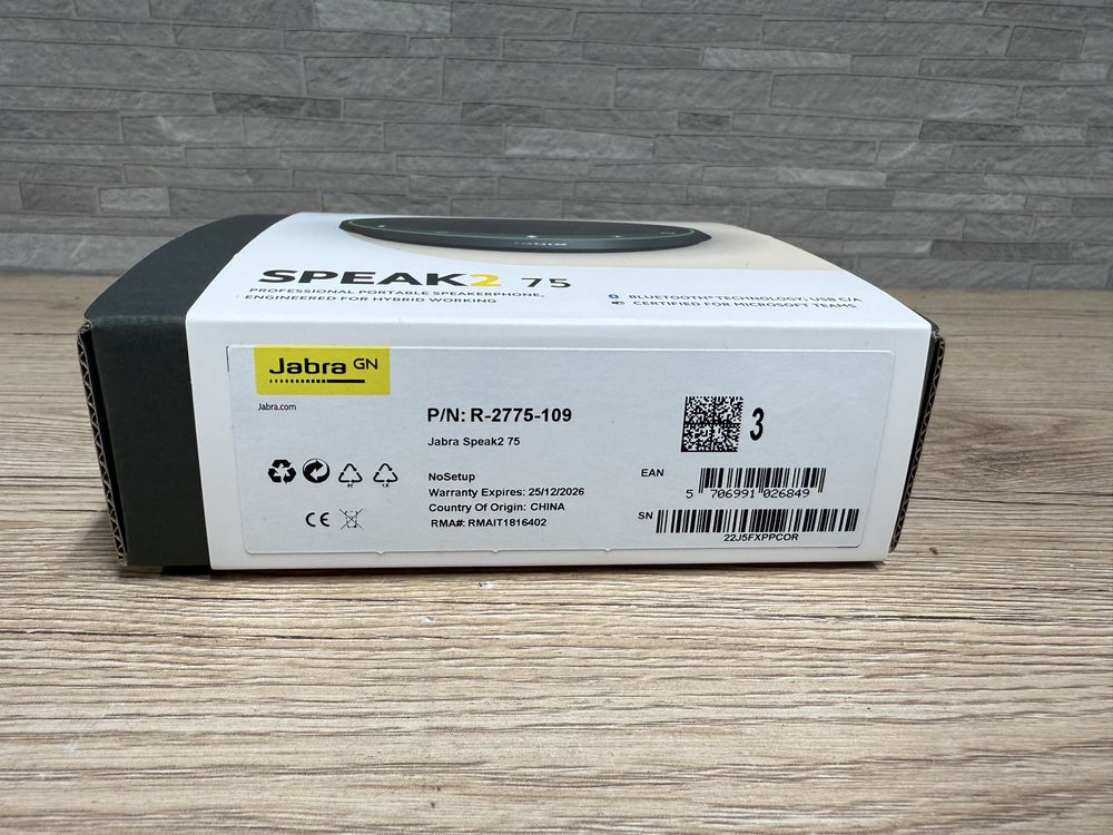 Jabra Speak2 75 – преміум-спікерфон з Bluetooth і акумулятором