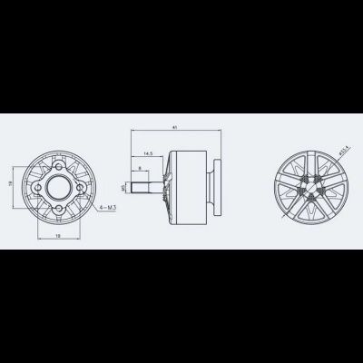 Топові двигуни T-Motor VELOX V2812 KV925