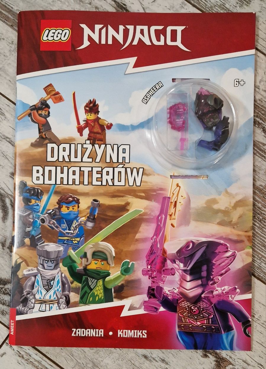 Gazetka LEGO Ninjago + Figurka ASPHEERA Drużyna Bohaterów