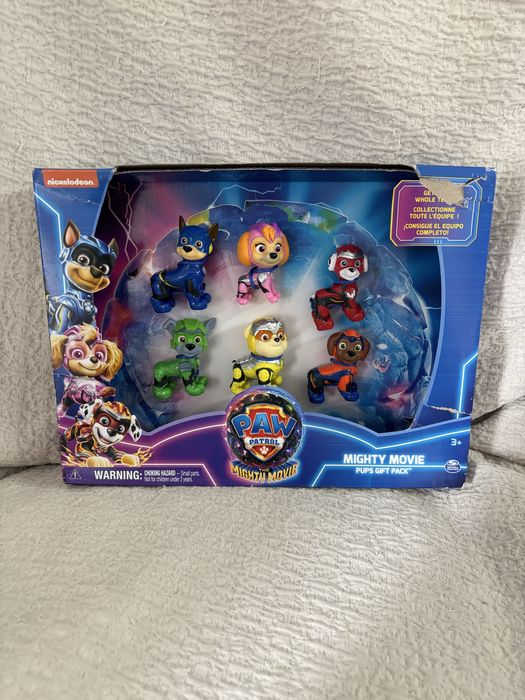 Conjunto 6 Figuras Paw Patrol ( Patrulha Pata) Novo