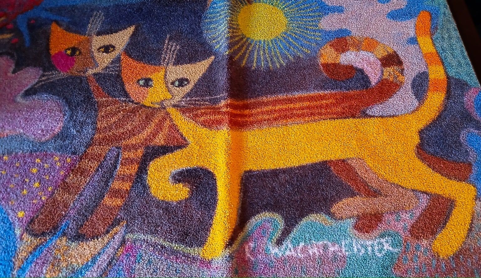Tapete antiderrapante SALONLOEWE Rosina Wachtmeister 75x120cm