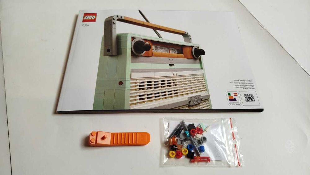 LEGO 10334 ICONS - Radio w stylu retro + gratis 76917