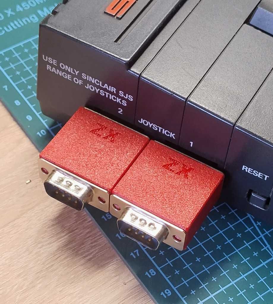 Adapter joysticka SJS do ZX Spectrum +3.