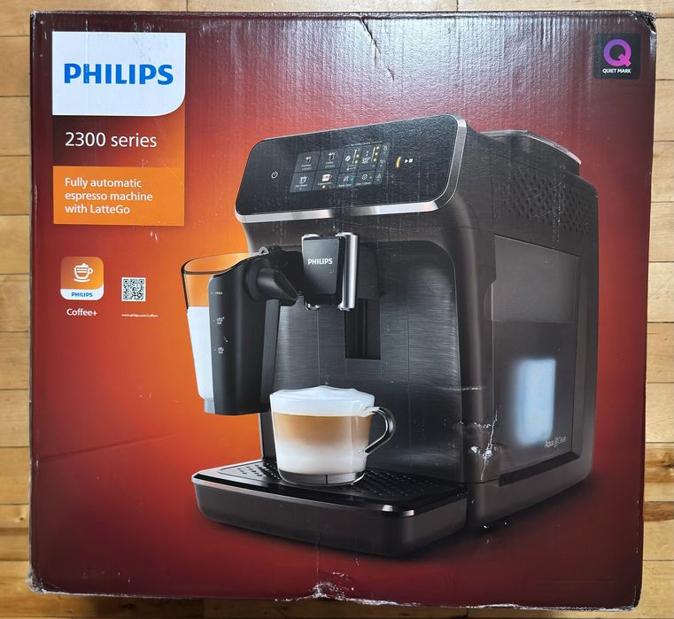 NOWY Ekspres Philips lattego 2330/10 spieniacz mleka cztery kawy