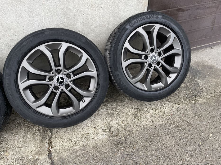 (12)Koła, Felgi 5x112 17” Oryginał Mercedes W205, B klasa CZUJNIKI