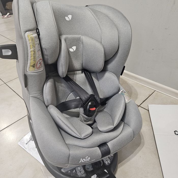 Fotelik samochodowy joie i-spin 360 z bazą isofix 0-4l 19kg szary