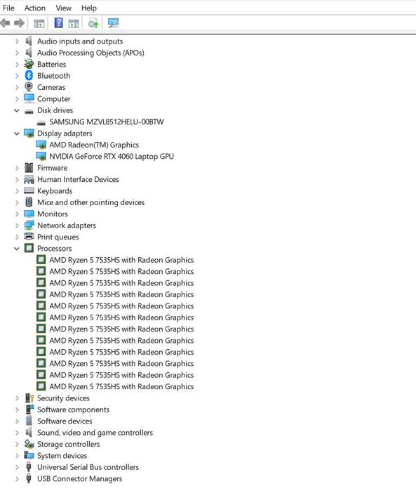 ASUS TUF A15 FA507NV Ryzen 7535HS /16 Ram/ 512/ 4060/ FHD 144 Hz