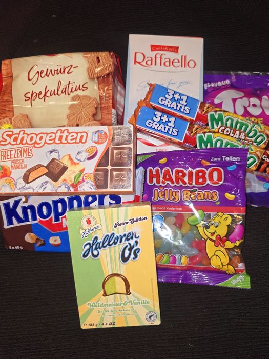 Paka słodyczy niemieckich - prezent na Mikołajki , Boże Narodzenie