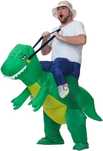 Kostium T-Rex na Dorosłych, Nadmuchiwany, Do Jazdy, na Halloween Q478
