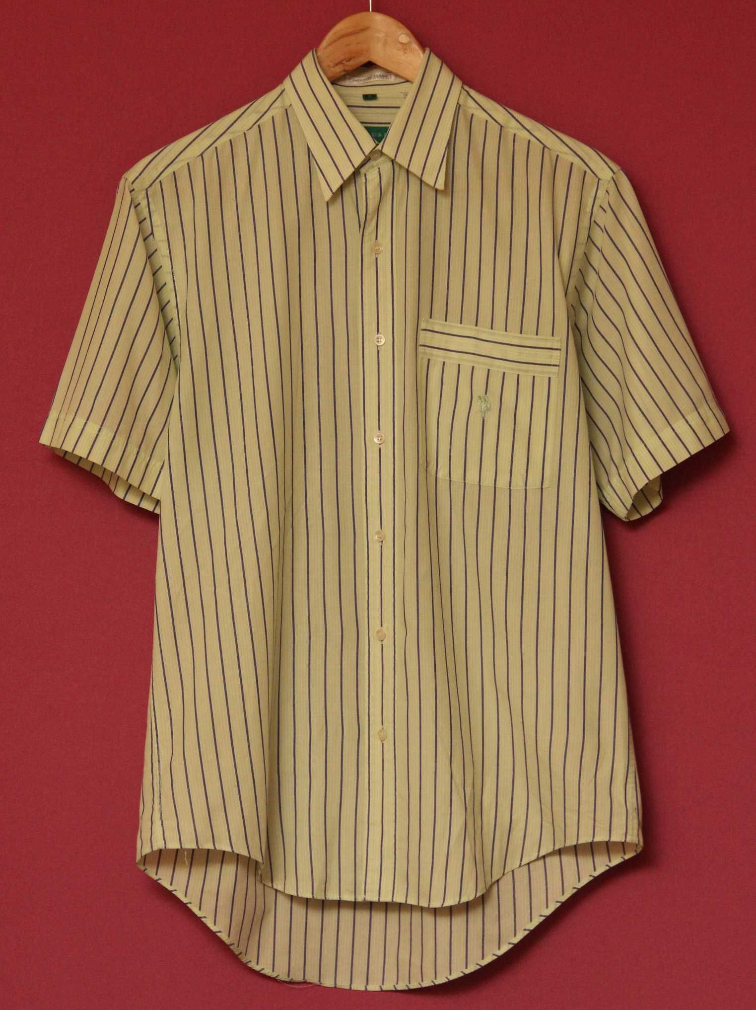 US Polo Assn USPA рр М-L рубашка из хлопка