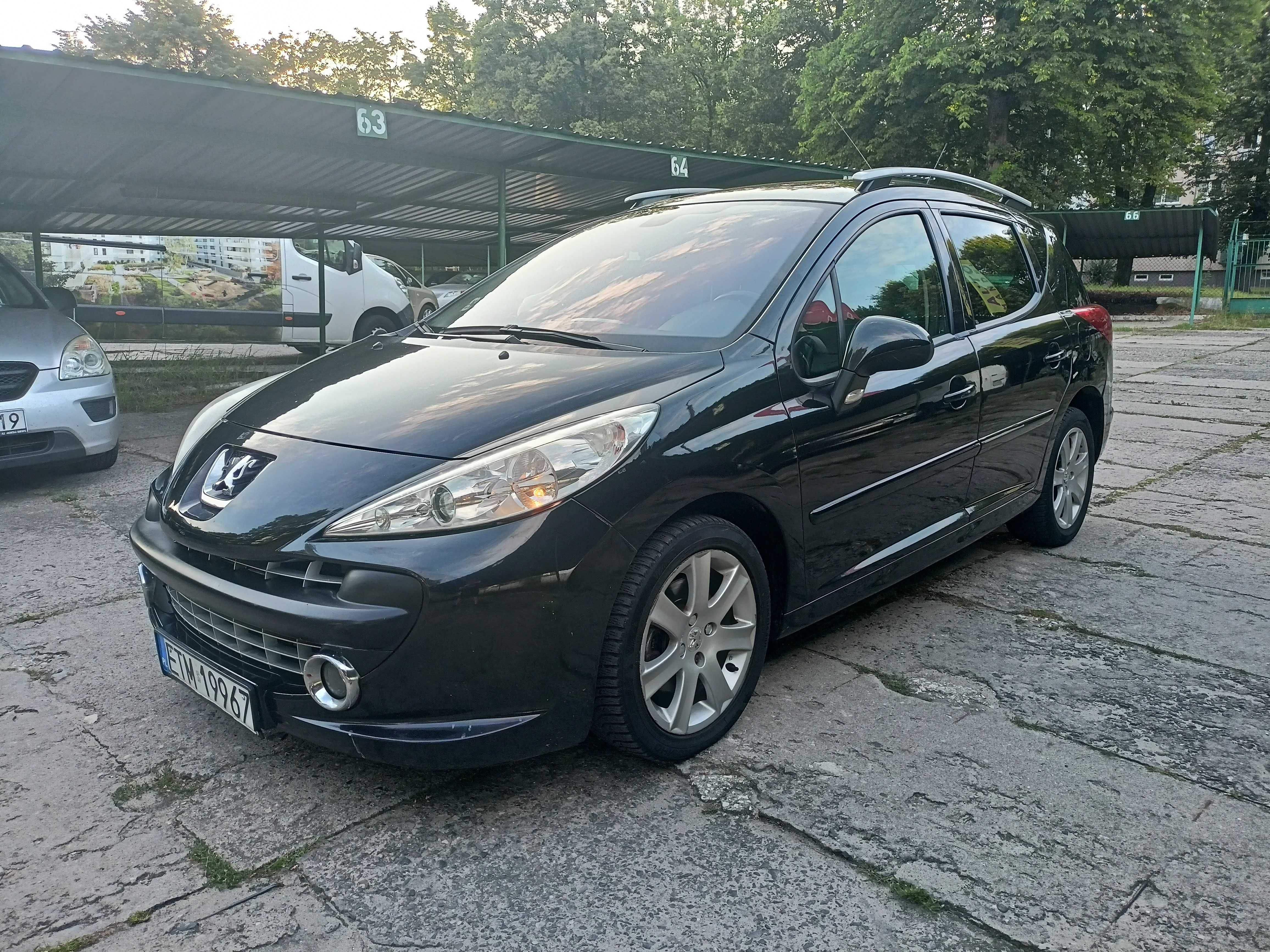 Peugeot 207 sw, automat, panorama, zadbany