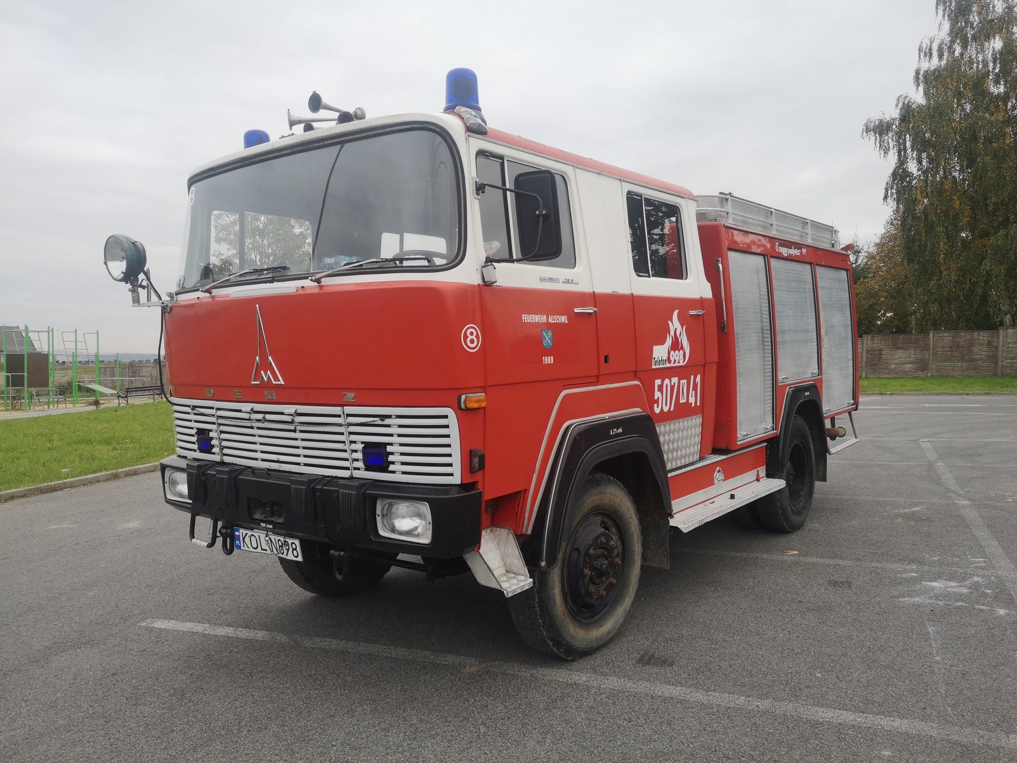 Deutz magirus 170 d 11 4x4 kamper off-road