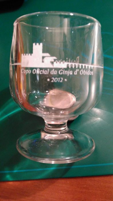 Copo oficial da ginja de Obidos