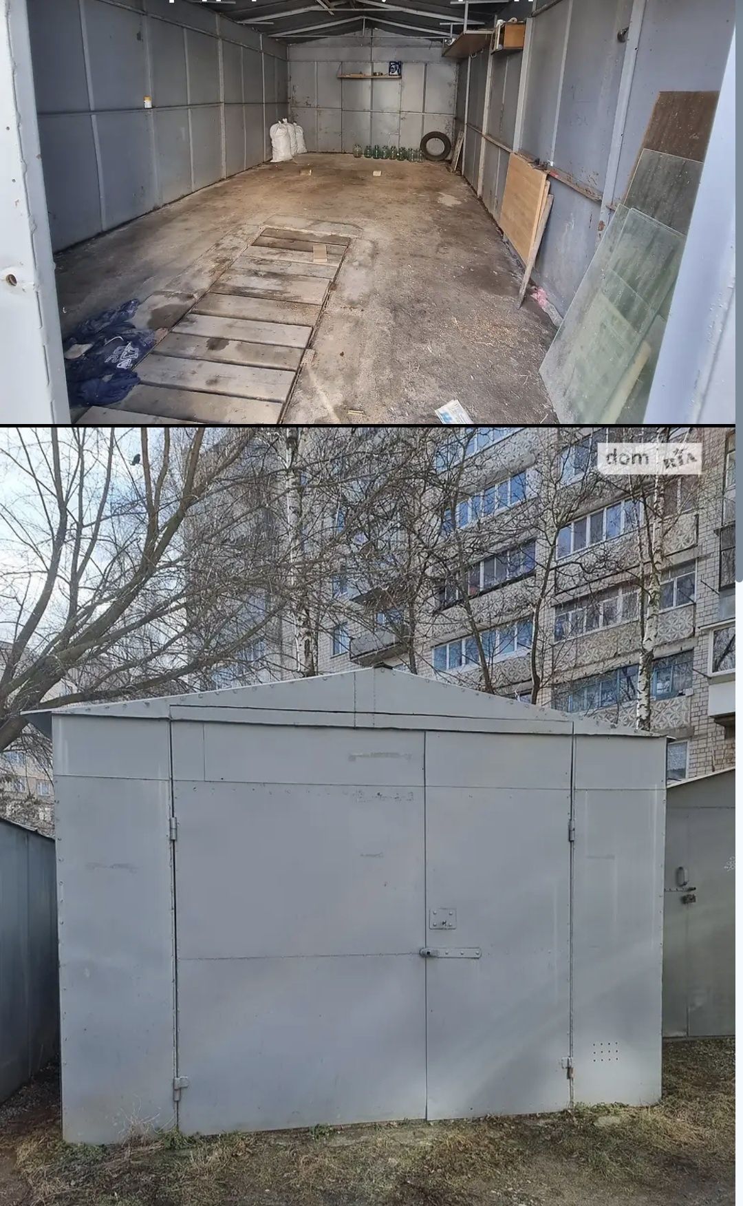 Продам високий металевий гараж по вул. Дачна,7