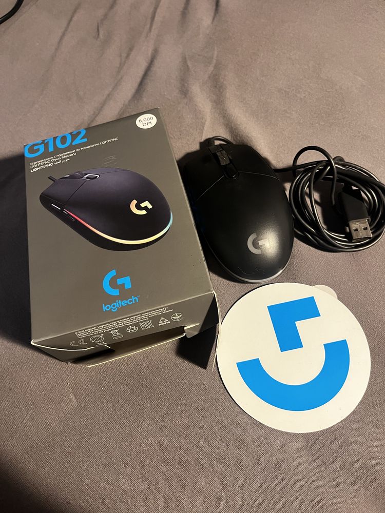 Myszka logitech g102