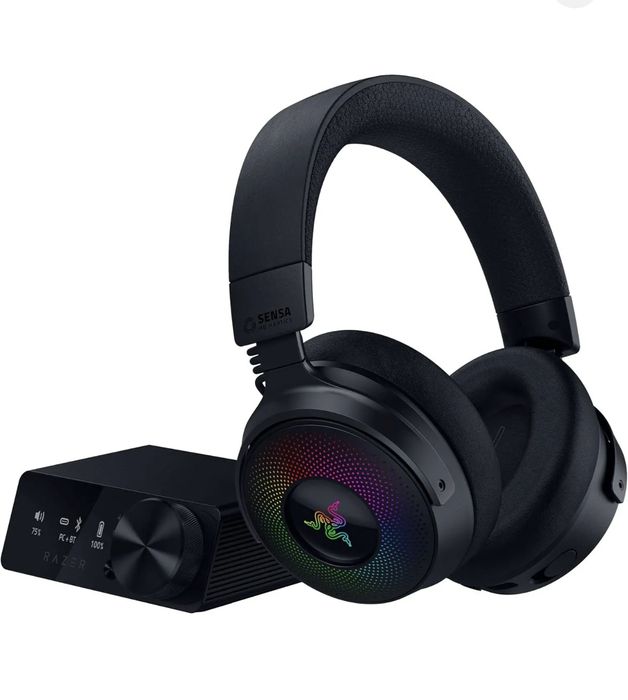 NA LEWARA słuchawki Razer Kraken V4 Pro bezprzewodowy zestaw