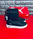 женские зимние дутики puma водоотталкивающие черные дутиши пума
